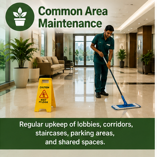 Common Area Maintenance in Pune - Legend Security Force