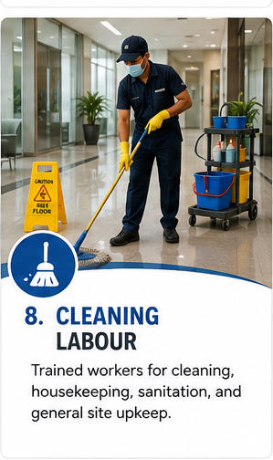 Cleaning Labour in Pune - Legend Security Force