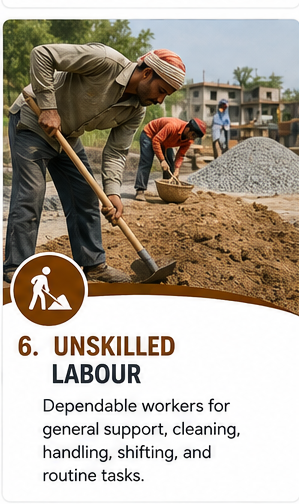 Unskilled Labour in Pune - Legend Security Force