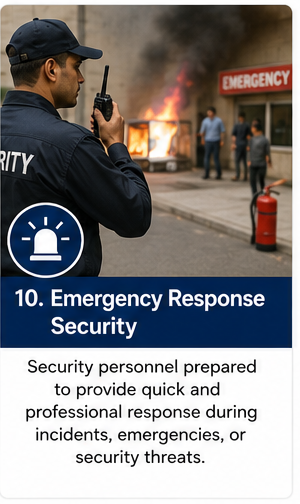 Emergency Response Security in Pune - Legend Security Force
