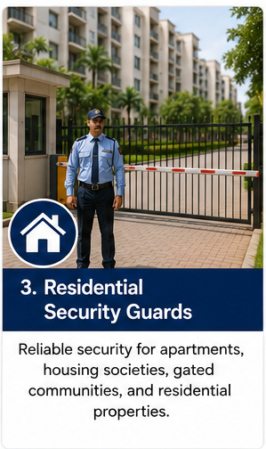 Residential Security Guards in Pune - Legend Security Force