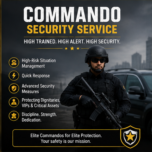 Commando Security Service in Pune - Legend Security Force