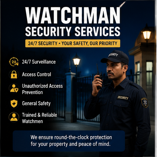 Watchman Security Services in Pune - Legend Security Force